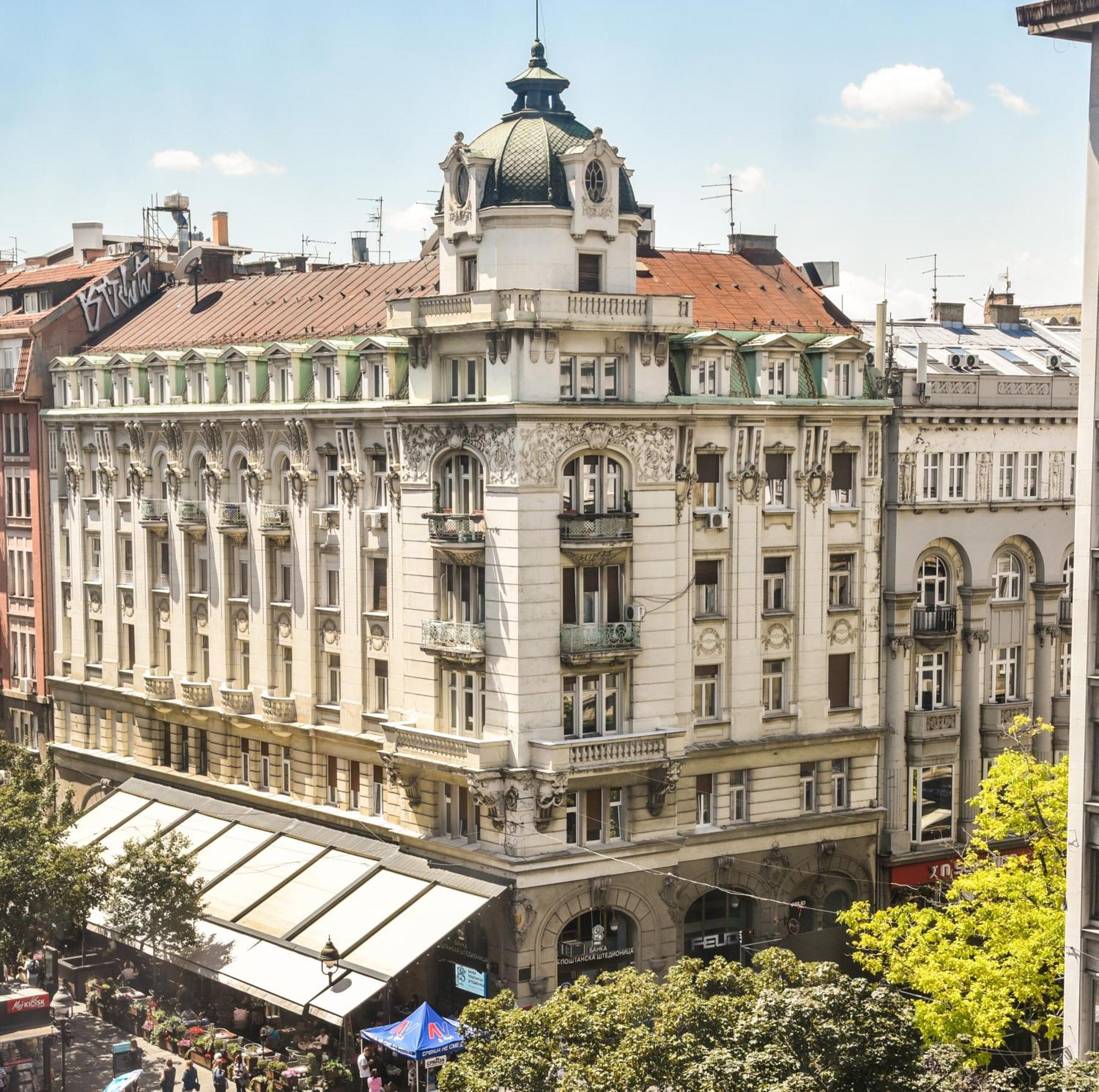 Republic Square Luxury Suites Belgrado Esterno foto